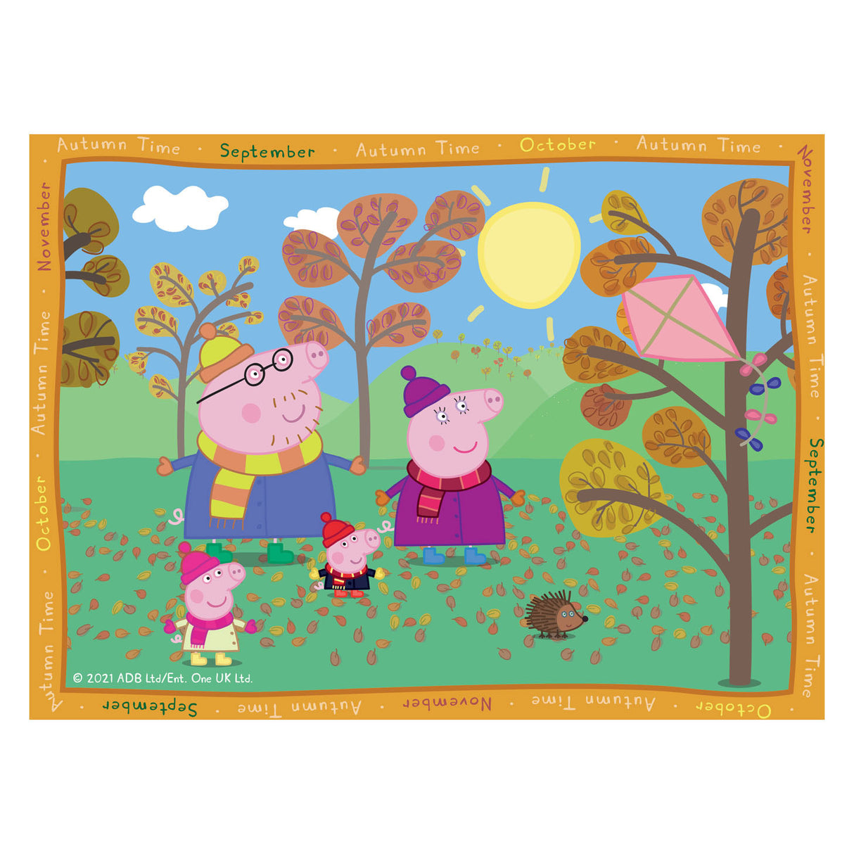 Ravensburger - Poppa Schweine Saisons Puzzle 4in1