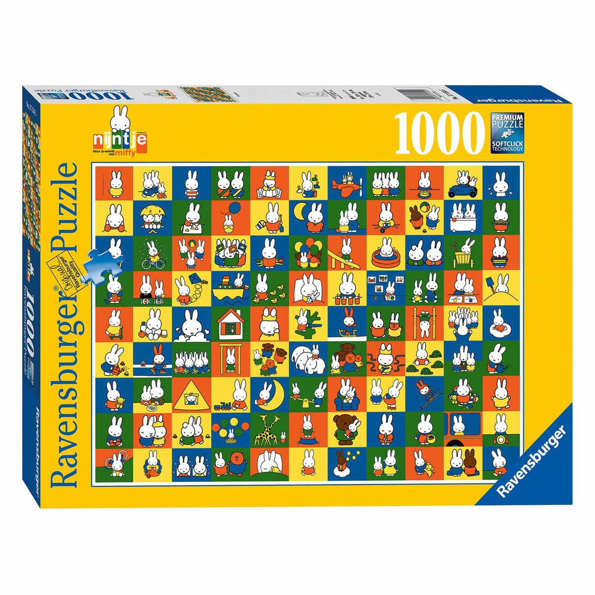 Ravensburger 99 Nijntjes Puzzle Puzzle Jigsaw Puzzle, 1000st.