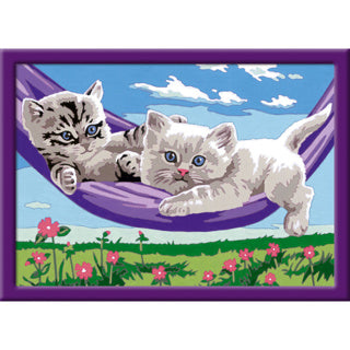 Ravensburger Creart Painting on number kittens in Hammat
