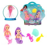 Meerjungfrau Mermaid Pop mit Zubehör, 12 cm