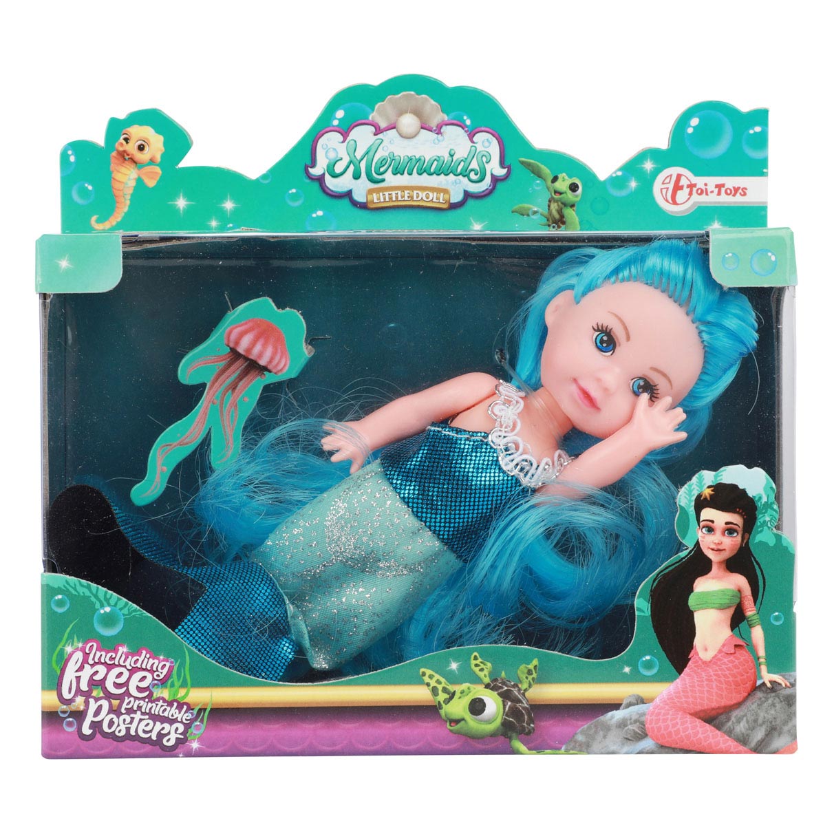 Havfruer Mermaidpop Dream Hair, 11 cm