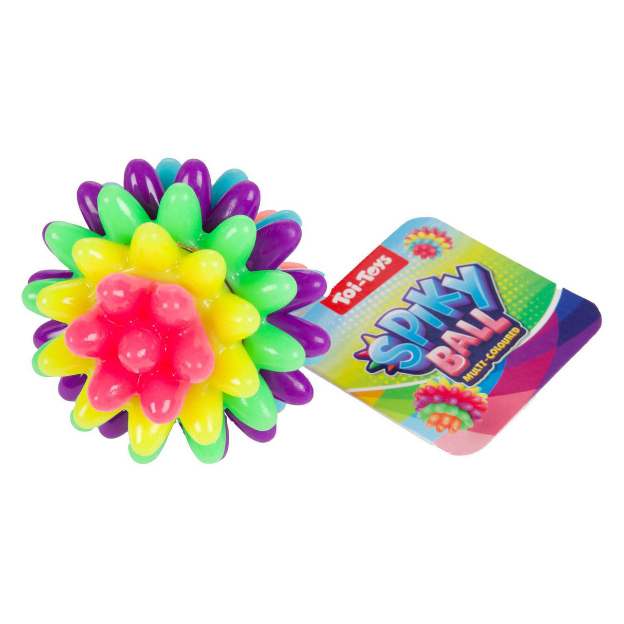 Palla arcobaleno sensoriale spikey