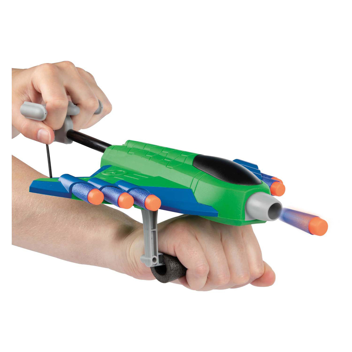 Toi-toys play out vliegtuig shooter met 16 foam pijlen