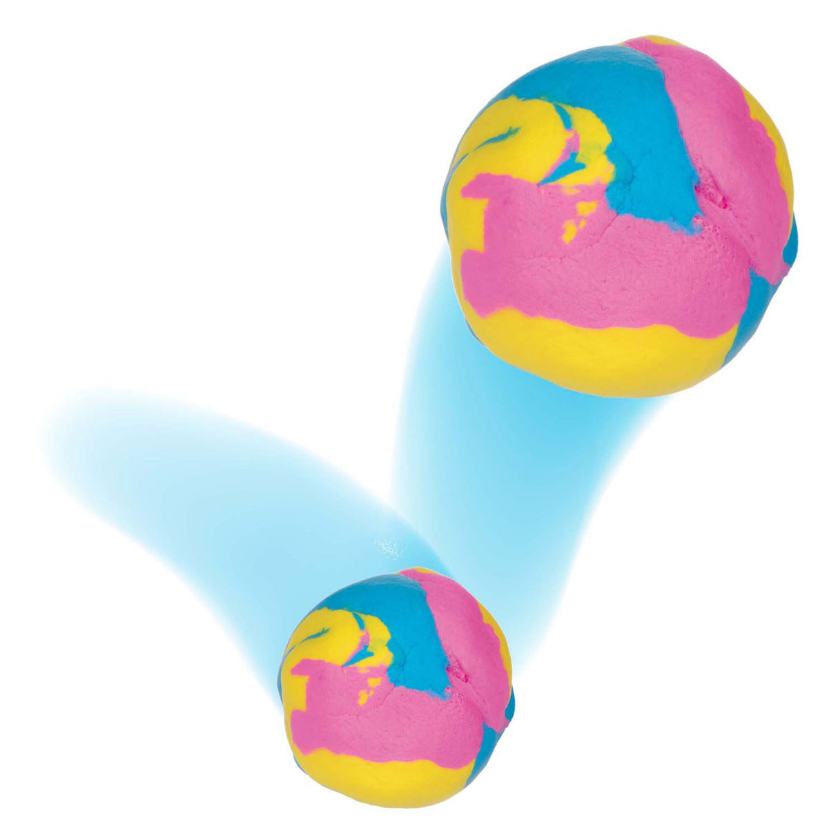 Toi-Toys Fun Stuiter Putty Rainbow Turd