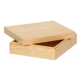 Decorate your own wooden storage tray (loose lid)