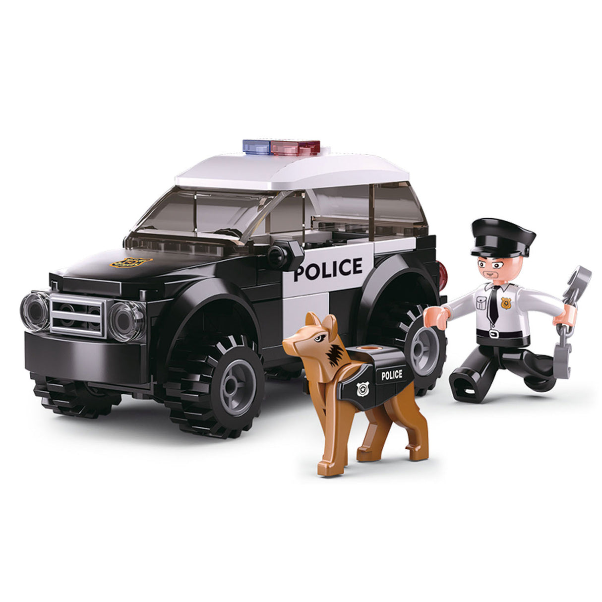 Policejní auto Sluban se psem