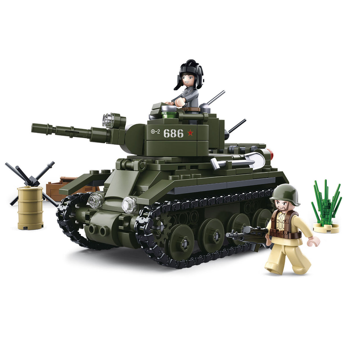 Sluban WWII - BT -7 Allied Cavalry Tank