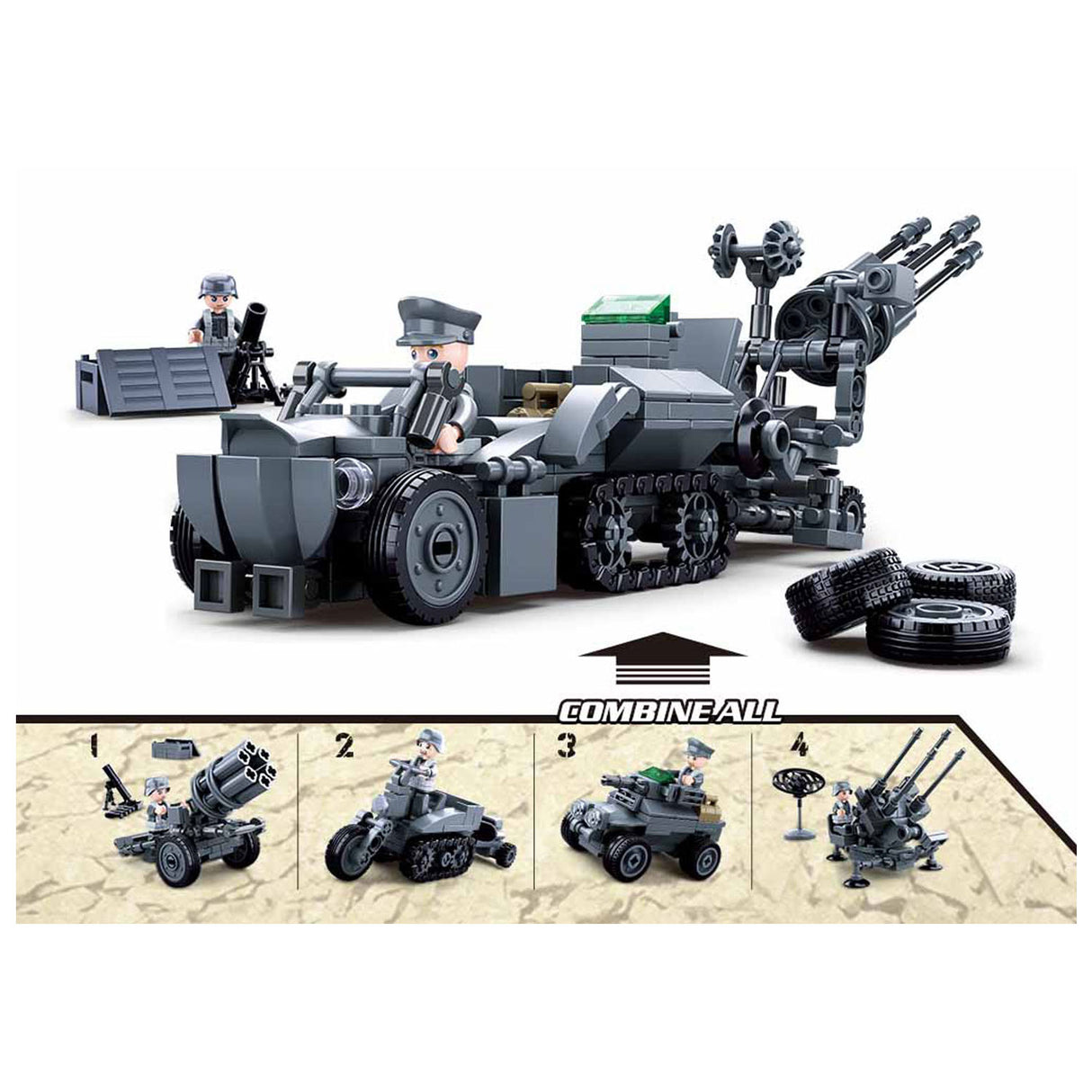 Sluban WWII - Set combinato