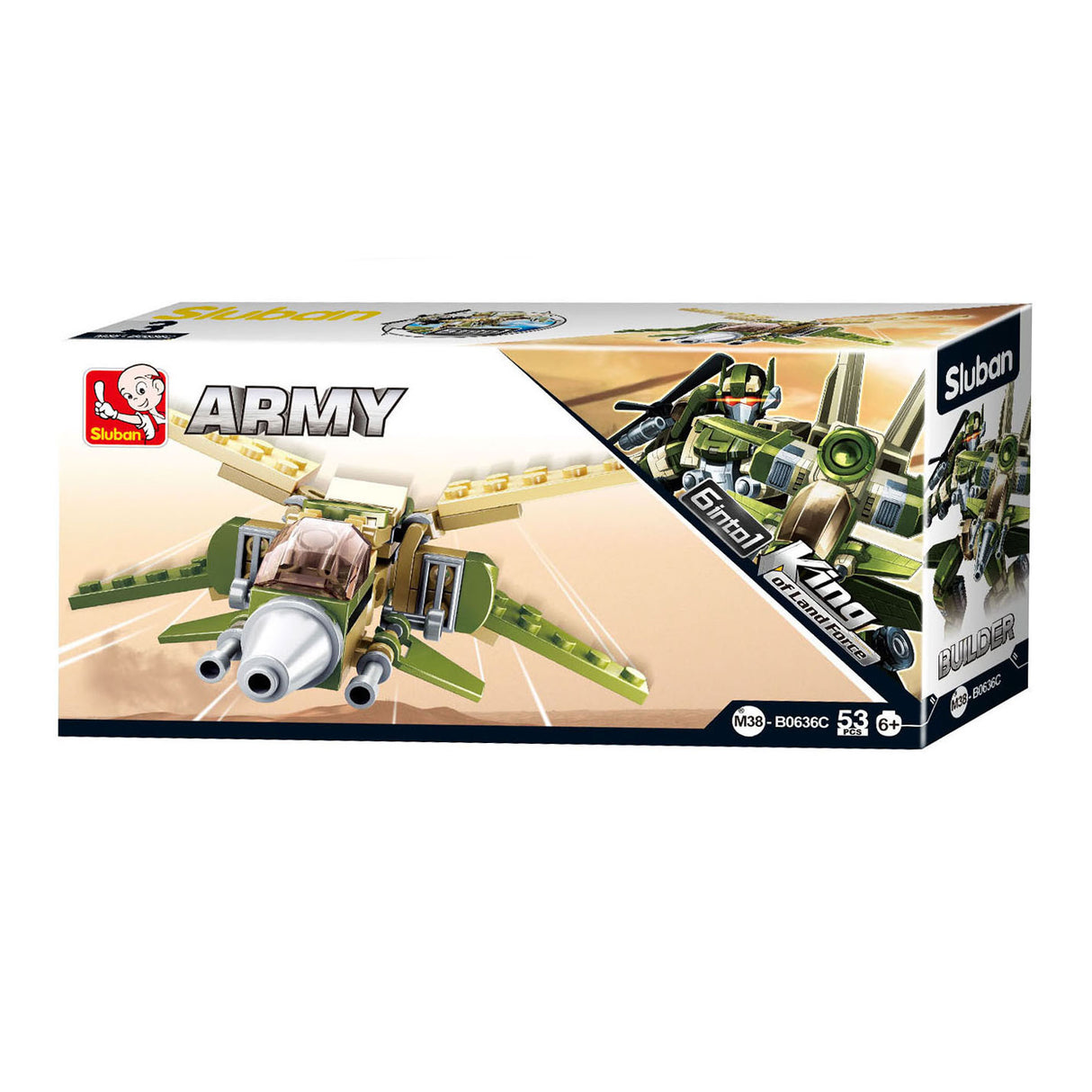 Sluban Bouwset Army vehicle