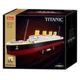 SLUBAN TITANIC extra stor bouwset, 2401dlg.