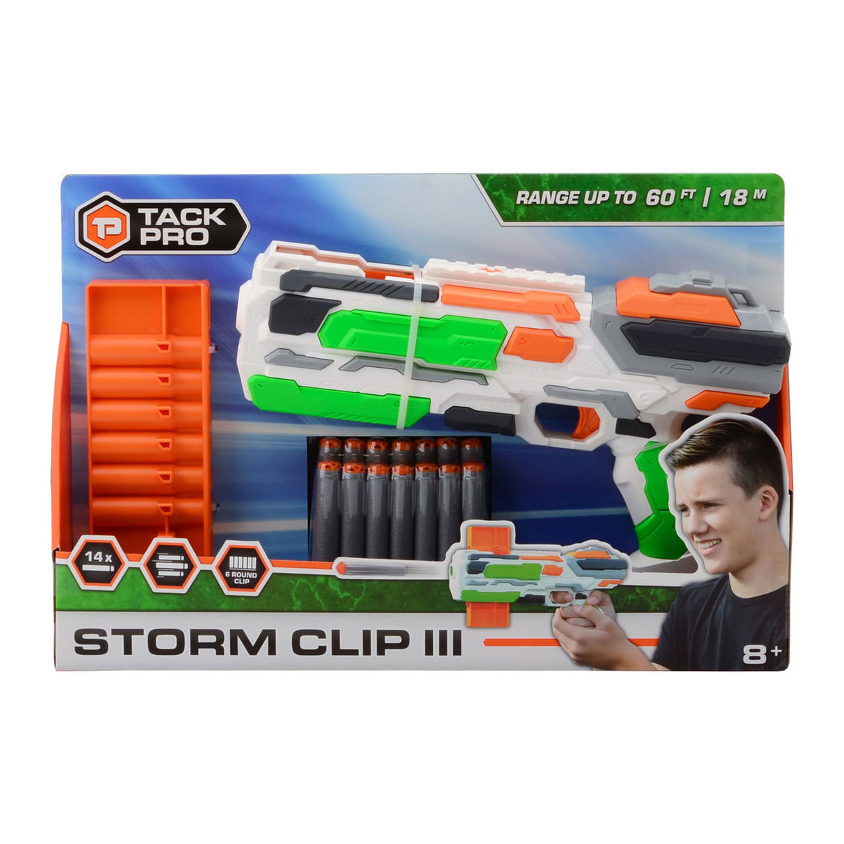 Tack Pro Tack Storm Clip III with 14 darts