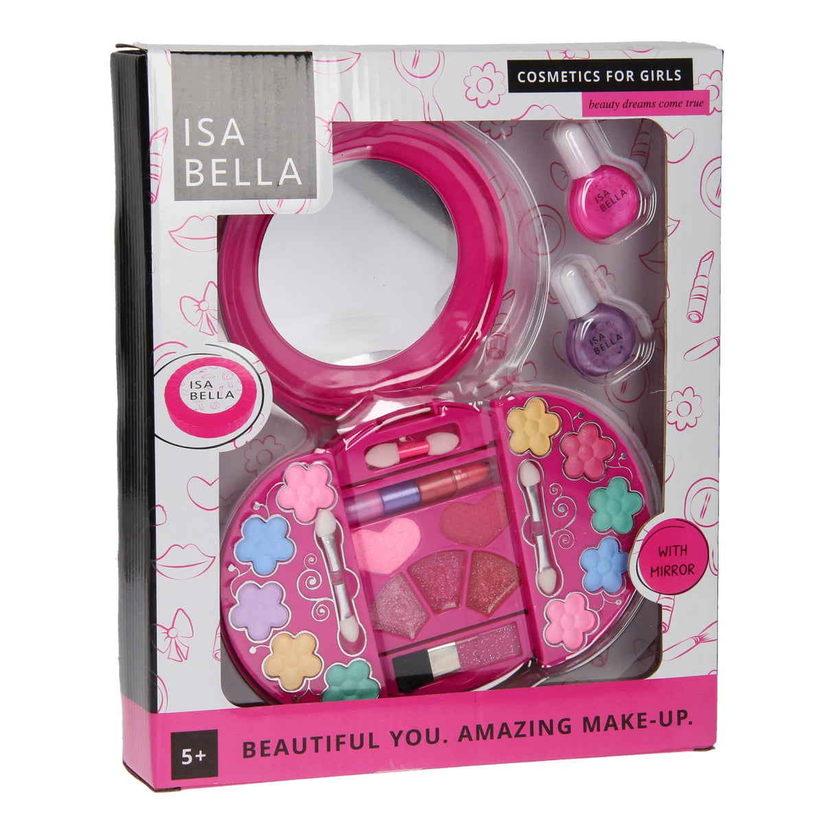 Johntoy makeup set with mirror