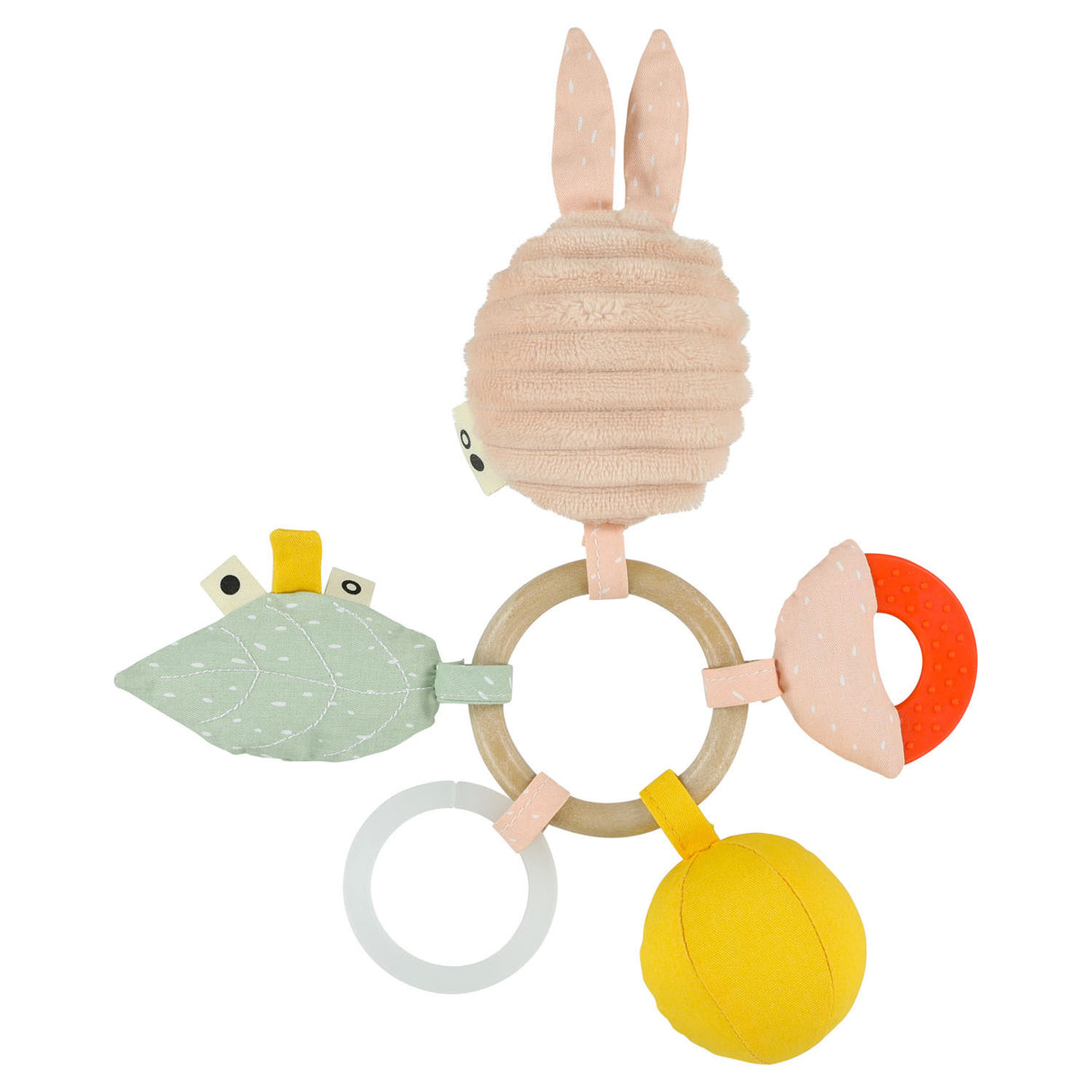 Trixie activity ring Mrs. Rabbit