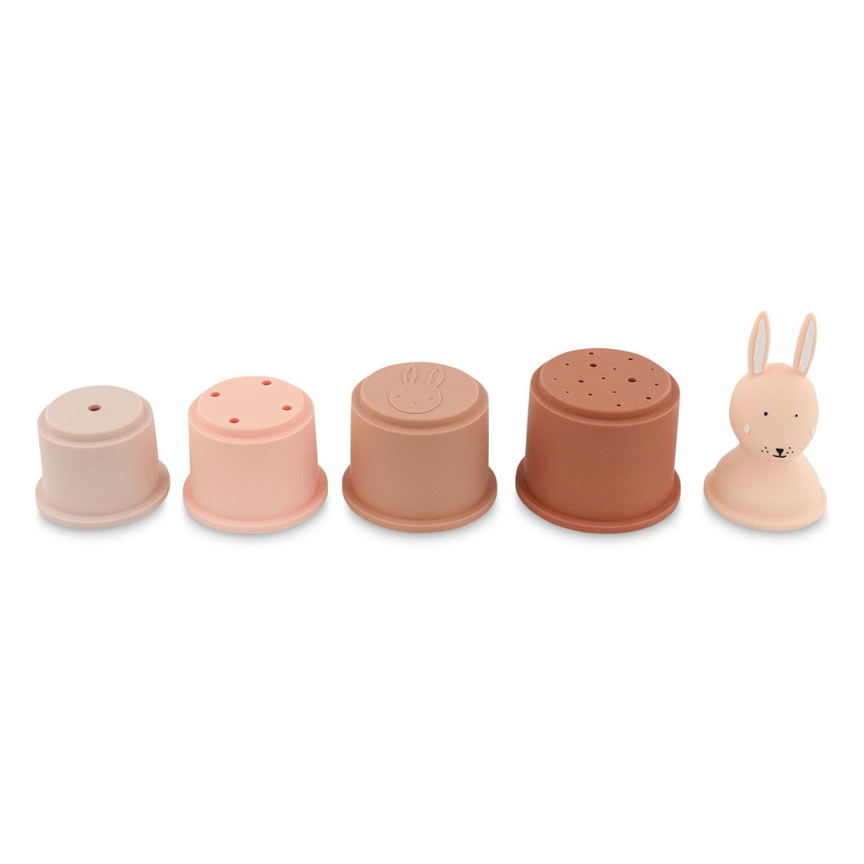 Trixie stacking cups mrs. rabbit