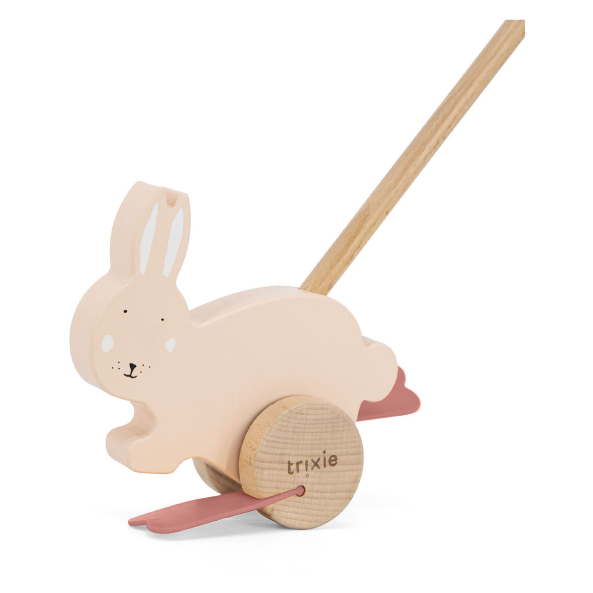 Trixie Wooden Push Figure Mme lapin