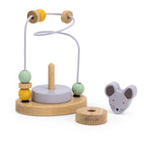 Paute à moteur en bois trixie Mme souris
