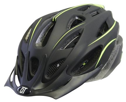 QT Cycle Tech Helm Matt Black Fluo L 58-61 cm 2810421