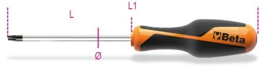 Beta 1267TX Torx skrutrekker T5