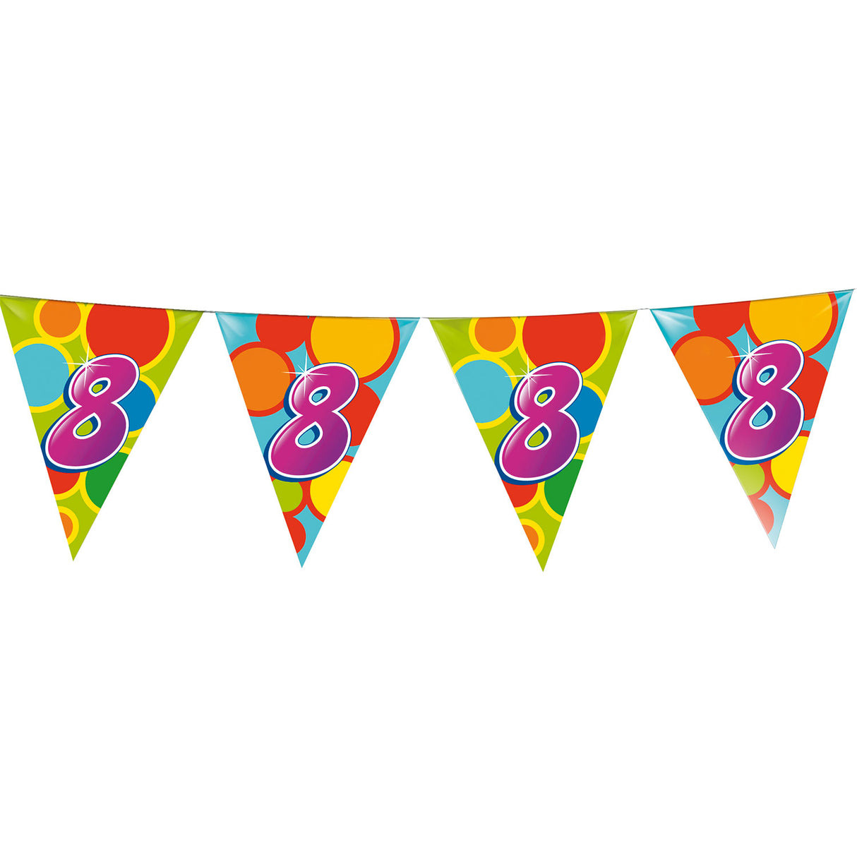 Haza Witbaard flag line 8 years, 10mtr.