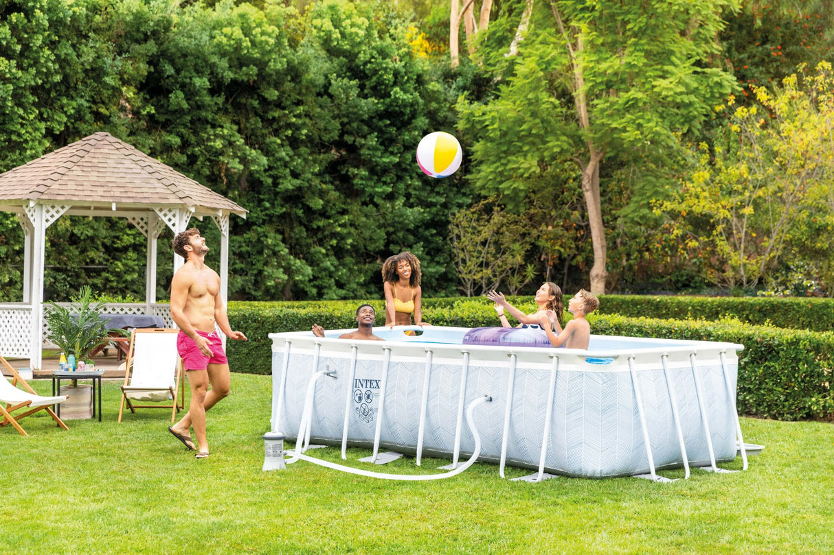Intex Chevron Prism Frame Swimming pool 400 x 200 x 100 cm