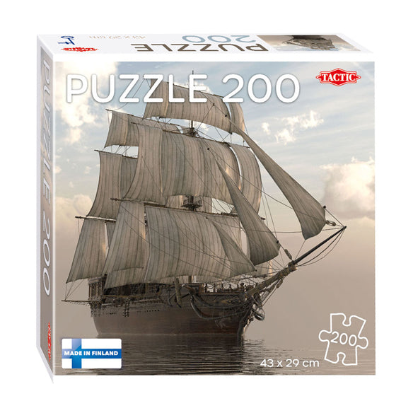 Tactique Puzzle du puzzle du voilier en mer, 200st.