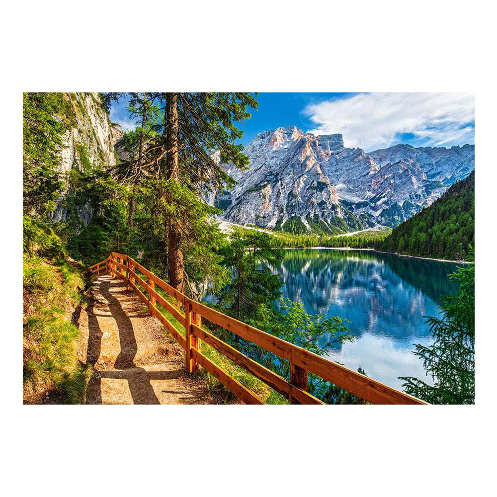 Selecta Castorland spiller puslespil Braies Lake Italy, 1000st.