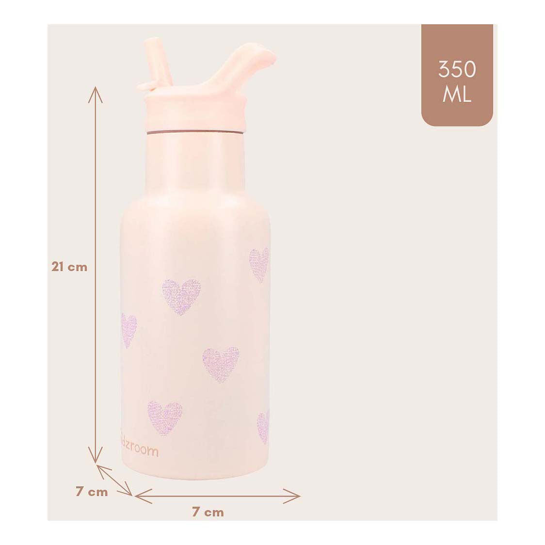 Kidzoom pití láhev sladkých Sips Hartjes, 350 ml