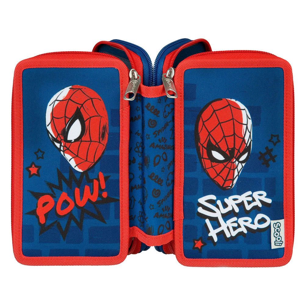 Undercover à 3 gâteaux remplis Endui Spiderman