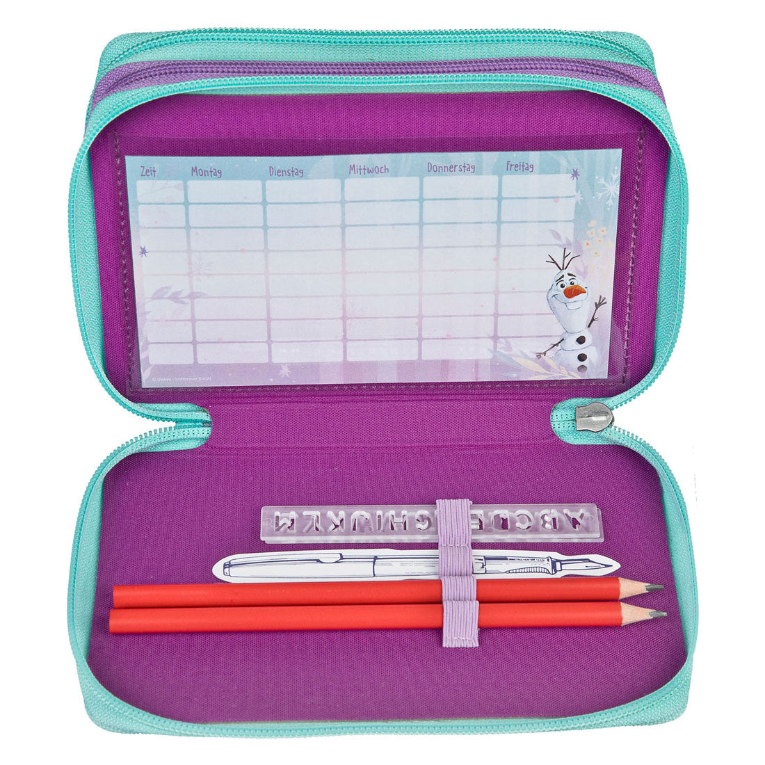 Pocke de 3 sections sous-couvertures congelées Disney Frozen