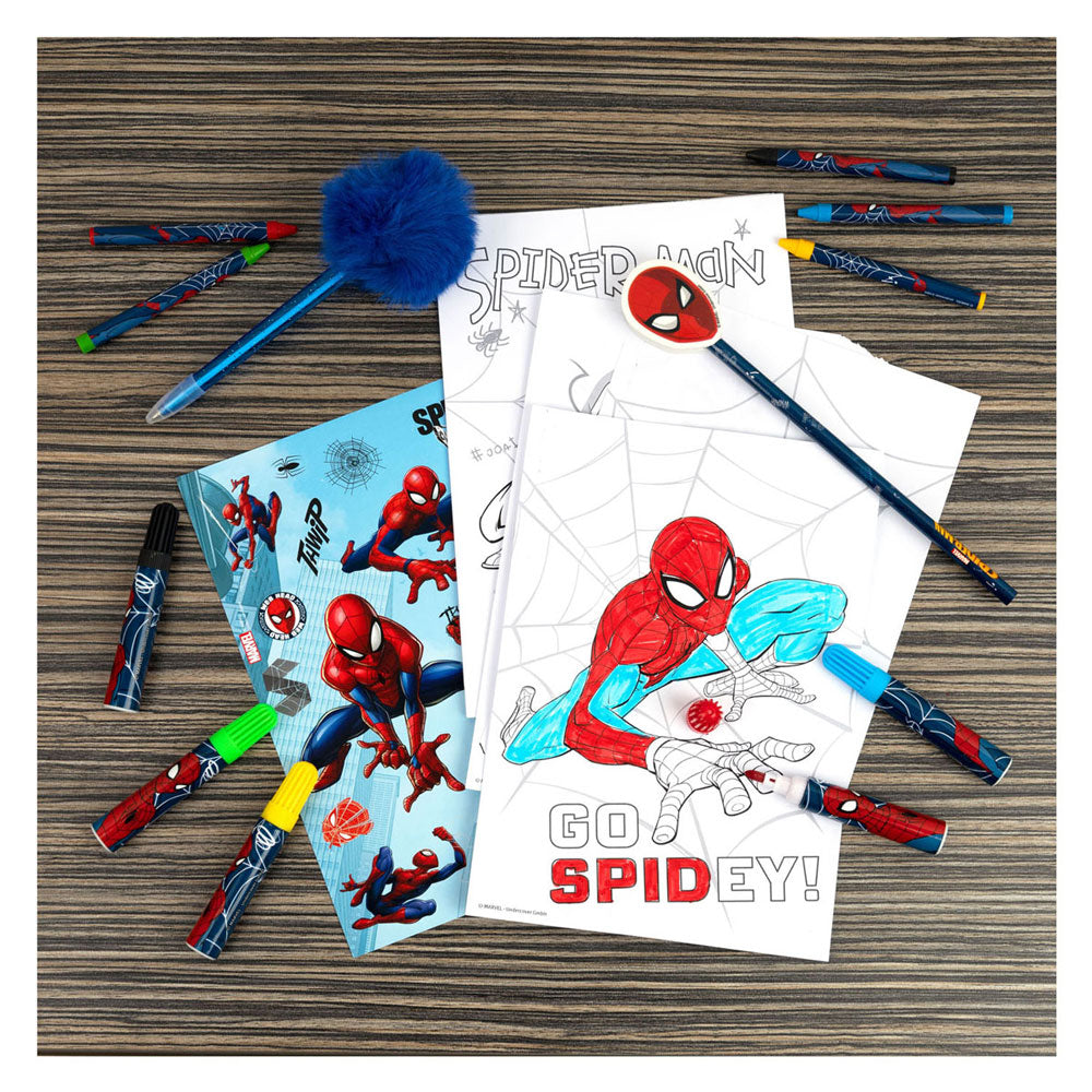 Undercover Color Set Spiderman v batohu