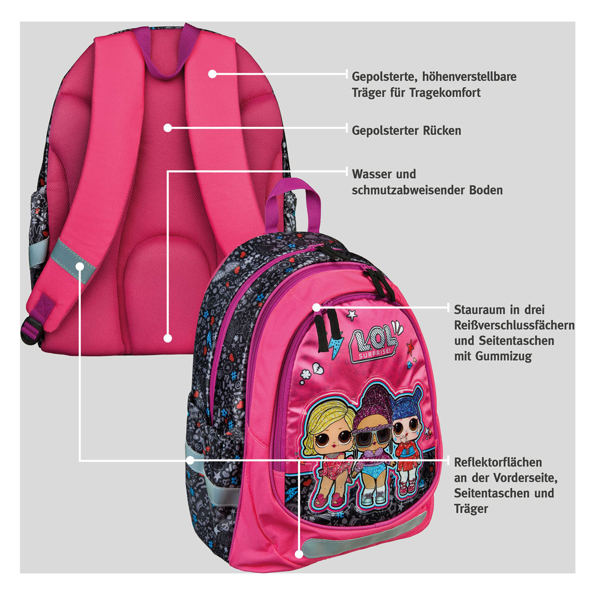 MDR. Surprise de sac à dos scolaire
