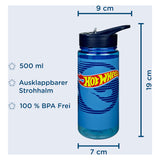 Wheel hot bottiglia aerodinante sotto copertura, 500 ml