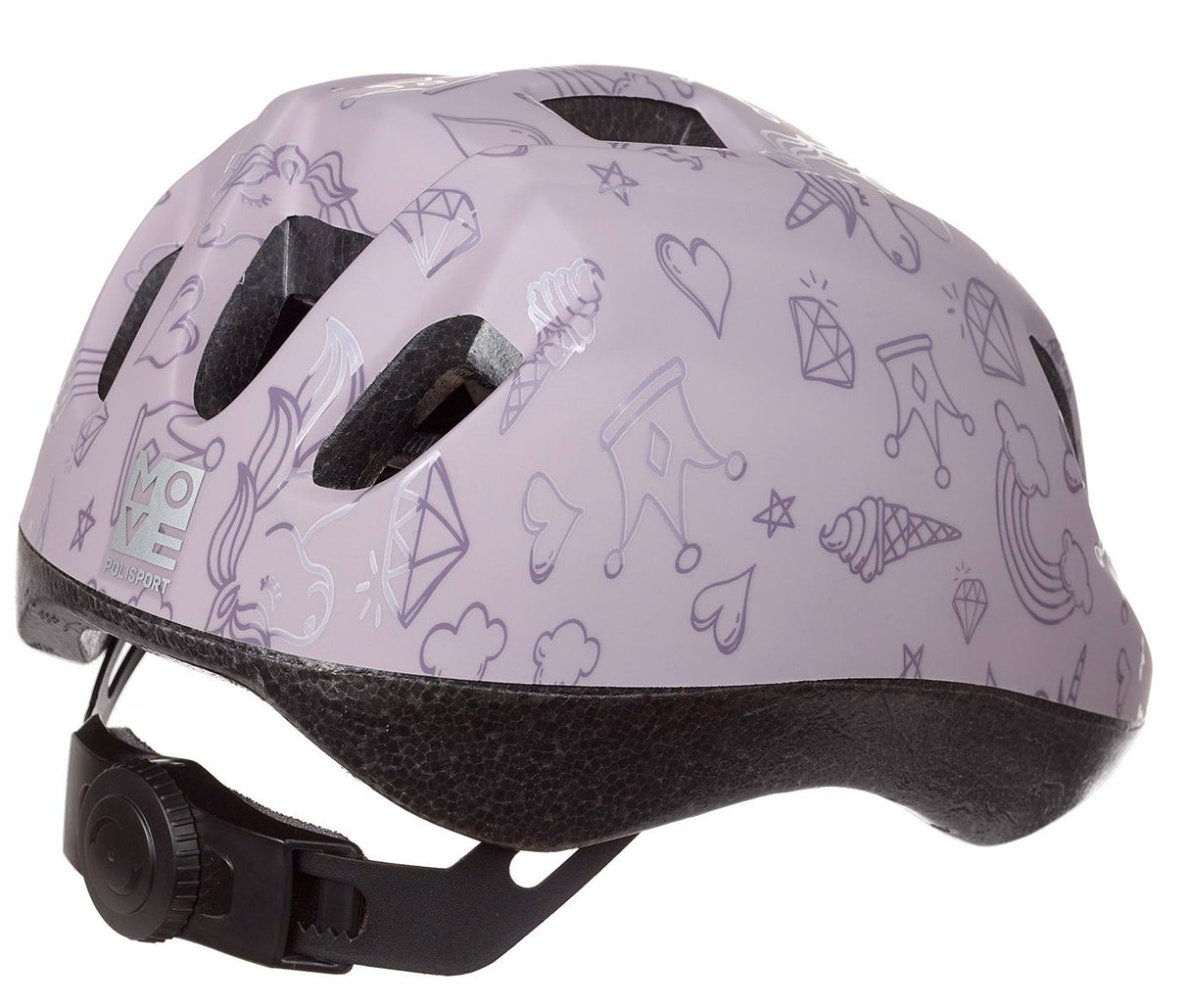 Polisport Dětská helma Fantasy XS 46-53 cm bílá