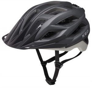 Ked Fietshelm Companion L (55-61 cm) proces sort aske Matt