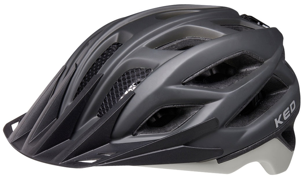 Ked Fietshelm Companion L (55-61 cm) proces sort aske Matt