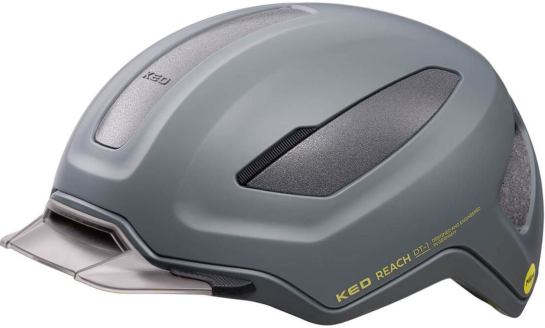 Gepaart Vëlo Helmet erreeche dt l8-62 cm - Grey Golden Giel