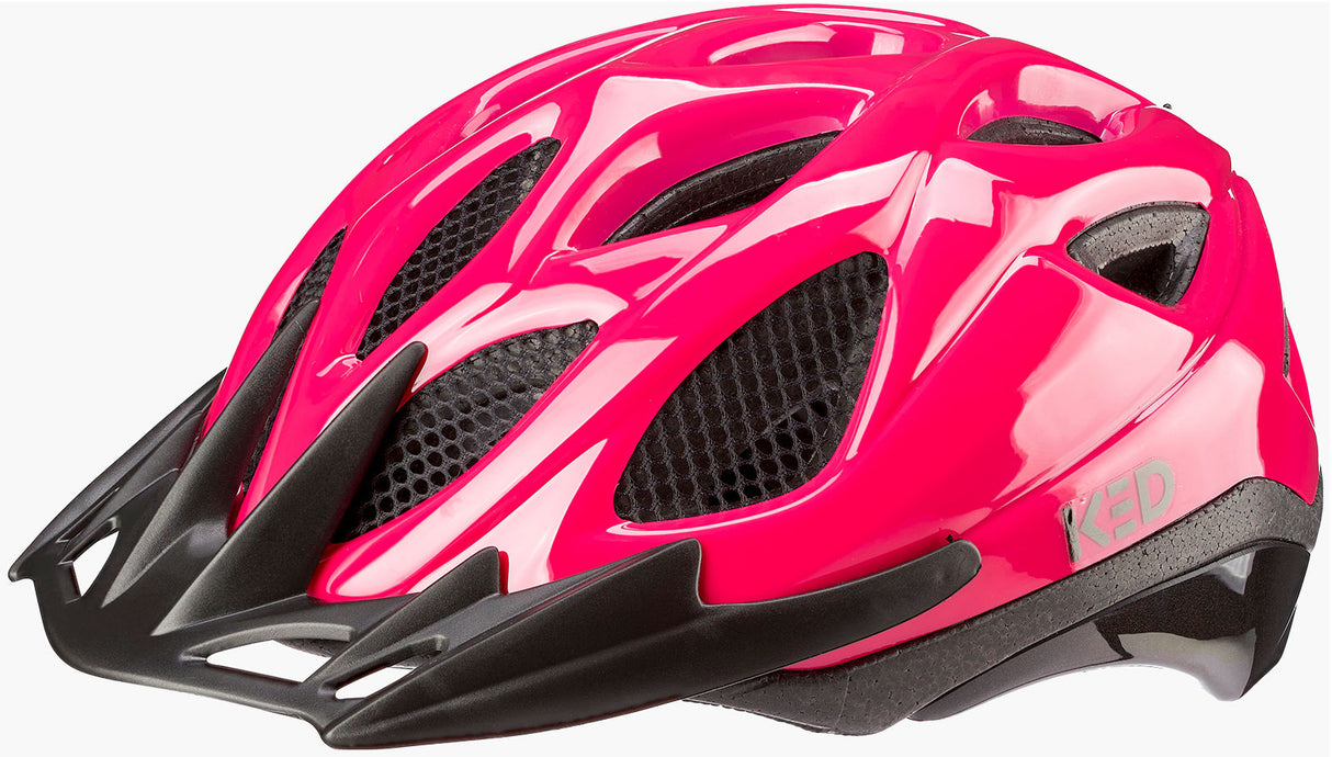 Ked cykelhjelm Tronus L 55-63 cm - Magenta Black Glossy