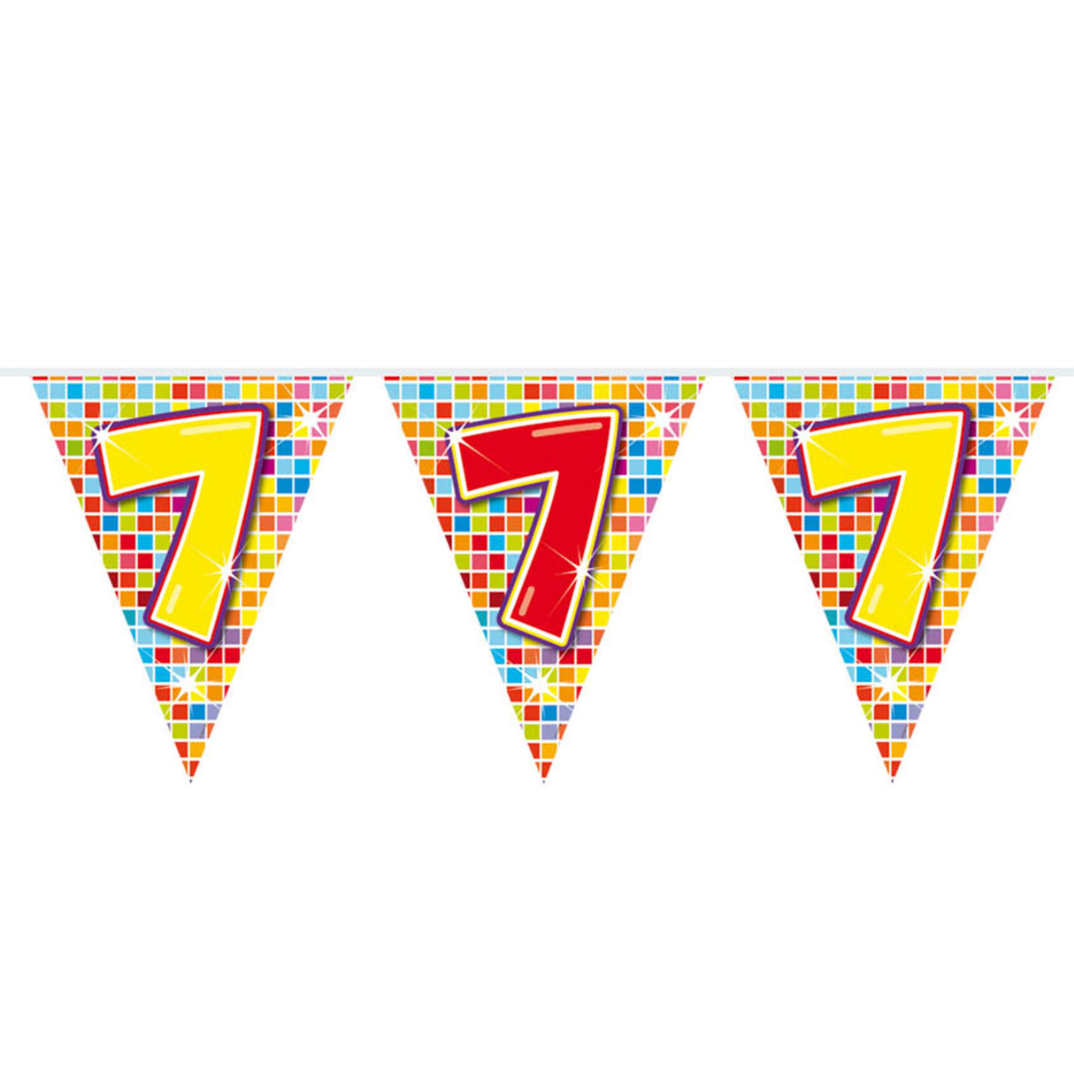 MINI FLAG LINE BLOCS 7 ans, 3mtr.
