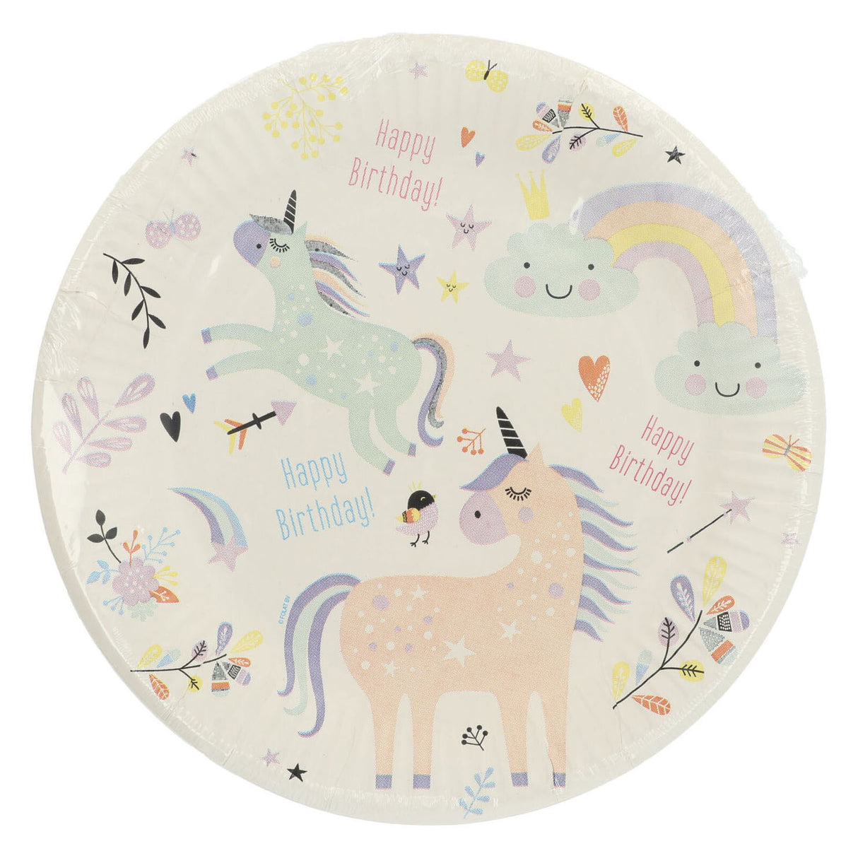 Zeichen Unicorns Regenbogen, 8..