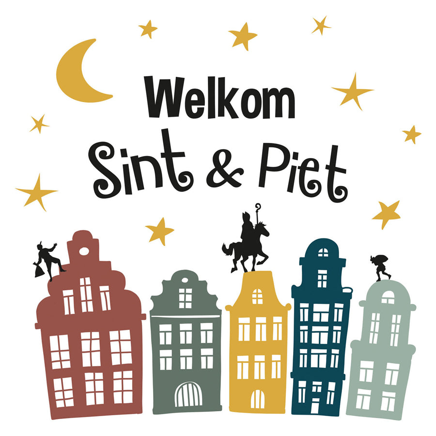Folat bv window autocollants bienvenue Sint Piet
