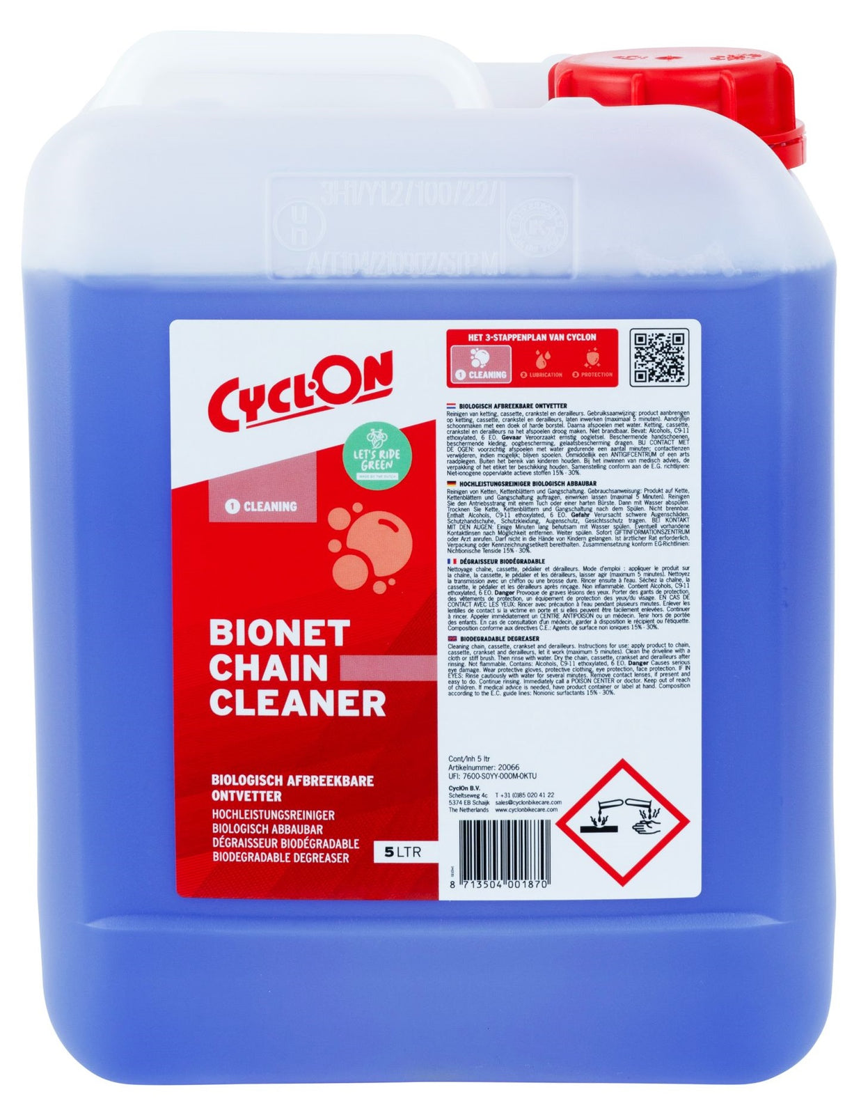 biodegradable degreaser blue 5 liters