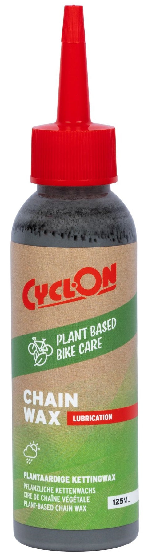 Drppelflacon na osnovi voščenih rastlin ciklonske verige 125ml