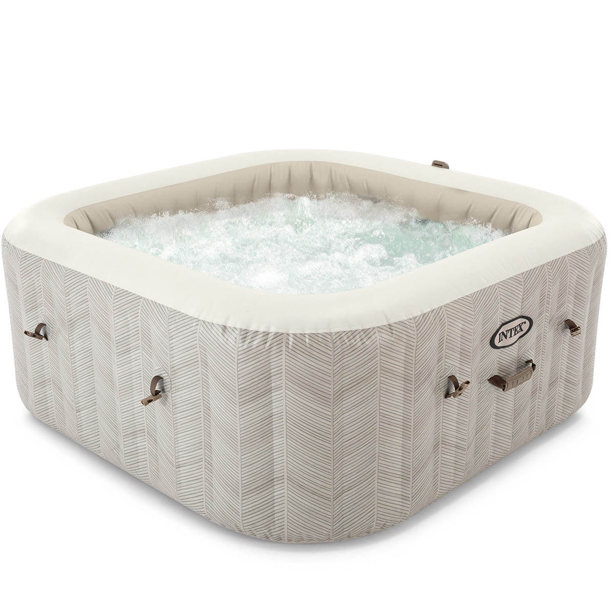 Spa gonflable intex | Chevron de luxe à 6 personnes