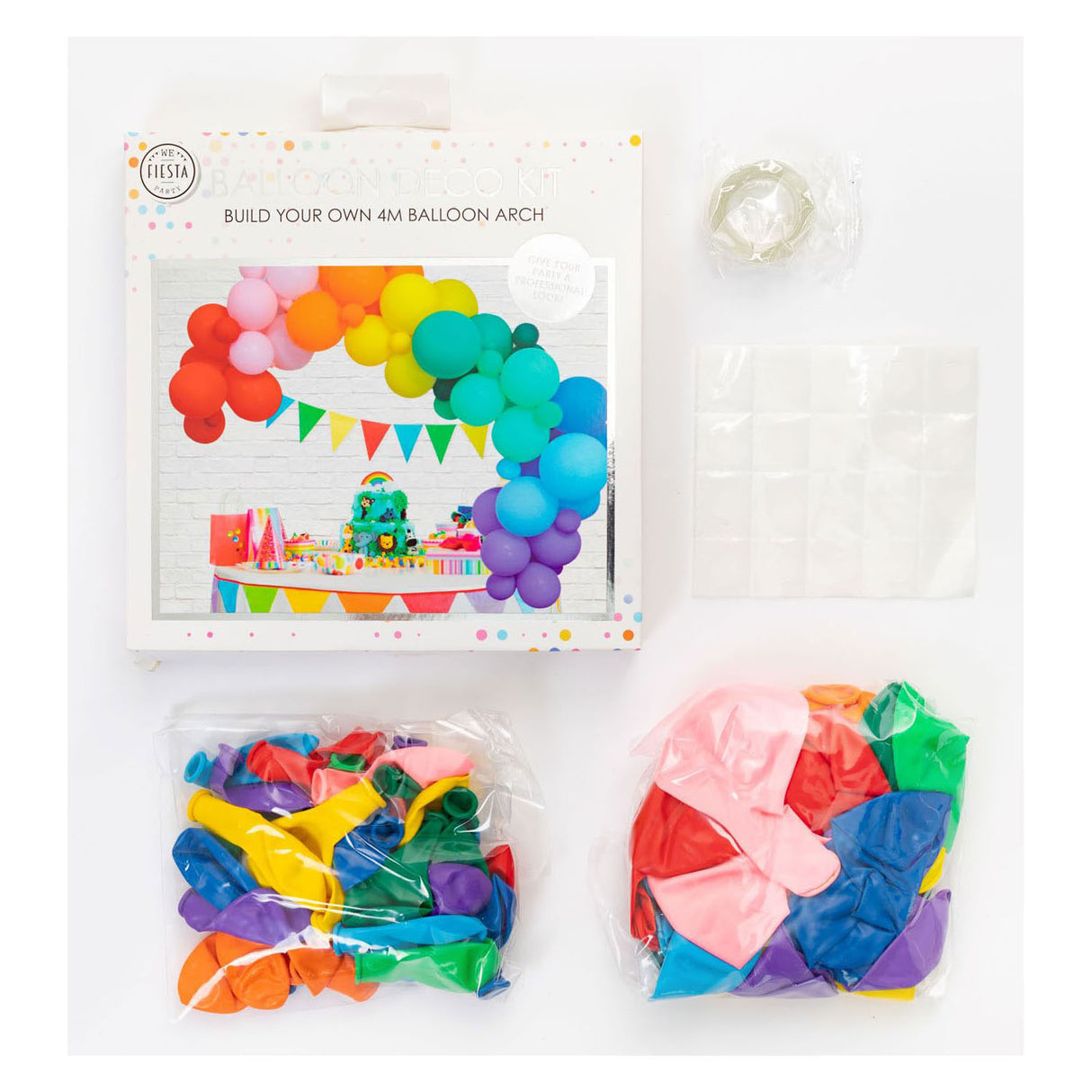 Balloons boog set mavrica