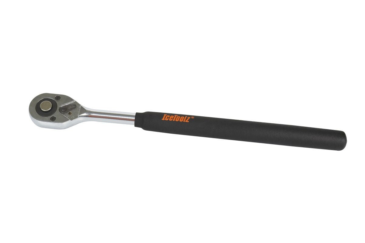 Icetoolz 24053R4 Clé à cliquet 1 2 5 mm argent noir