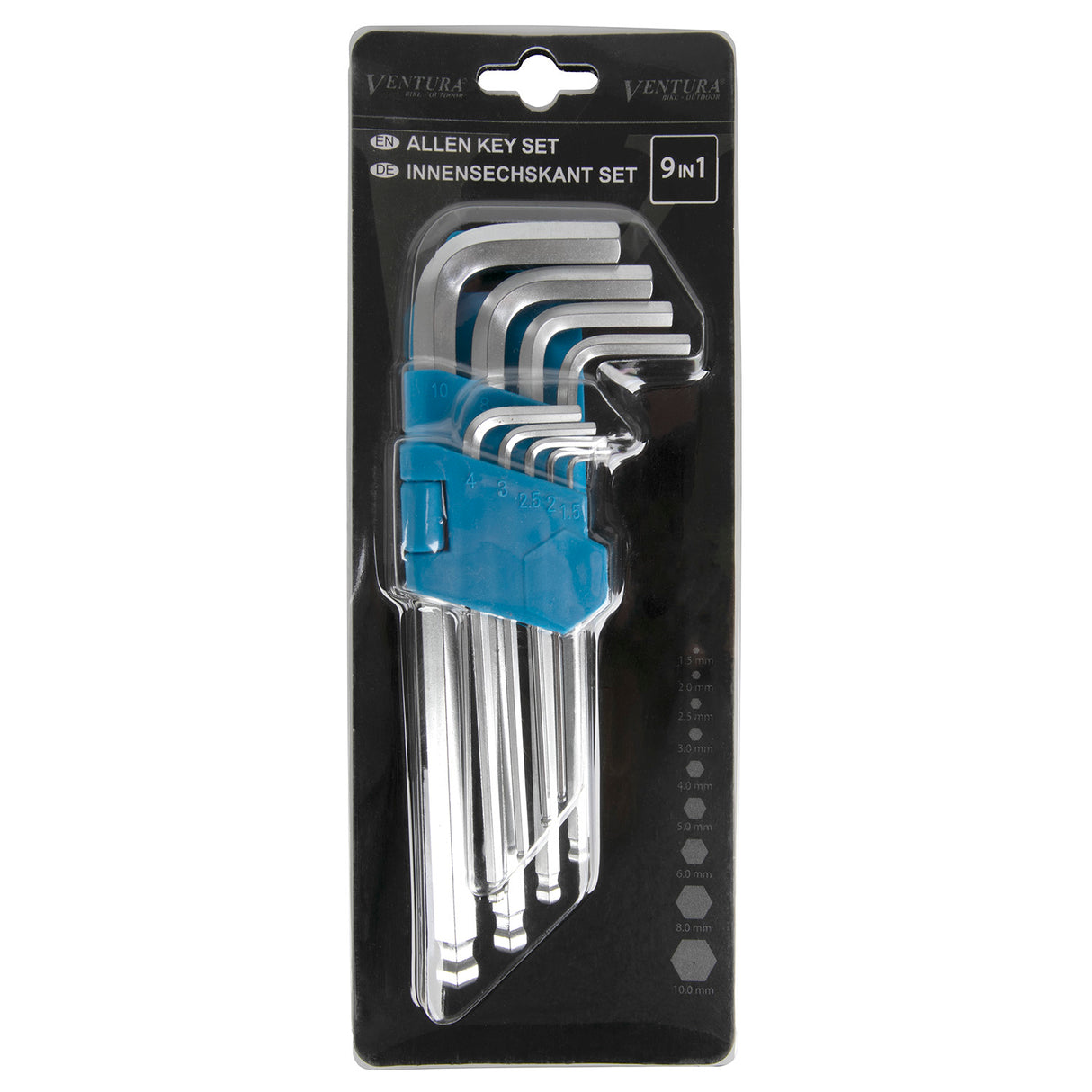 Mighty Allen Keys a réglé Ventura 9 en 1