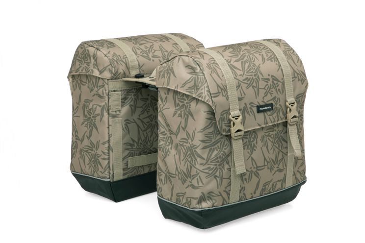 New Looxs Vëlo Bag Alb Duebel - Mik Gepäck Reider - Waasser -render Polyester - 42l - Bagboo