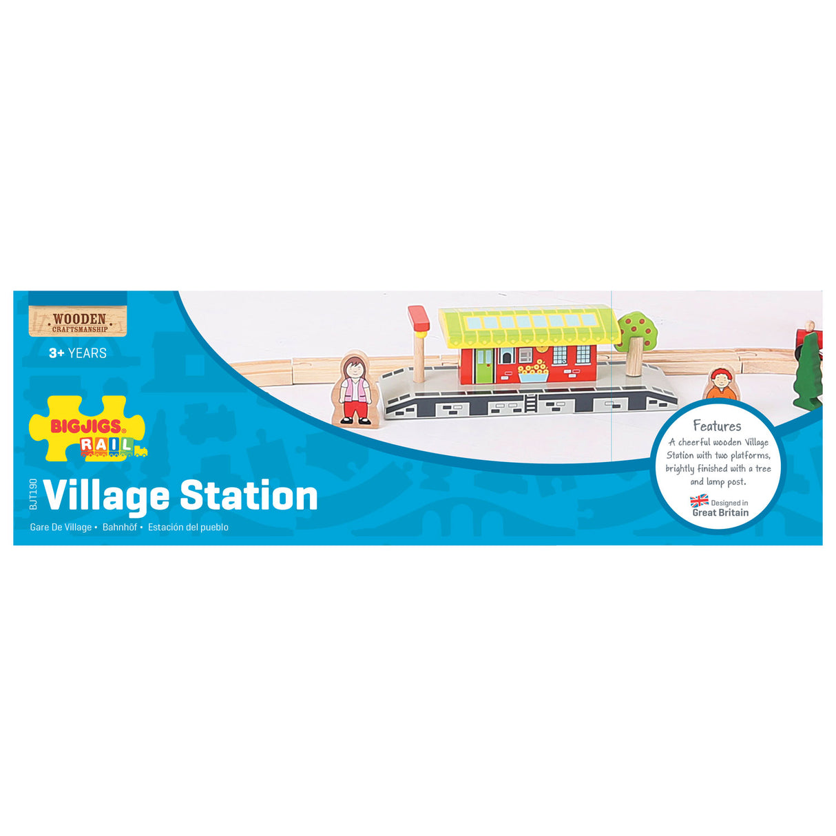 Bigjigs treskinner - Village Station
