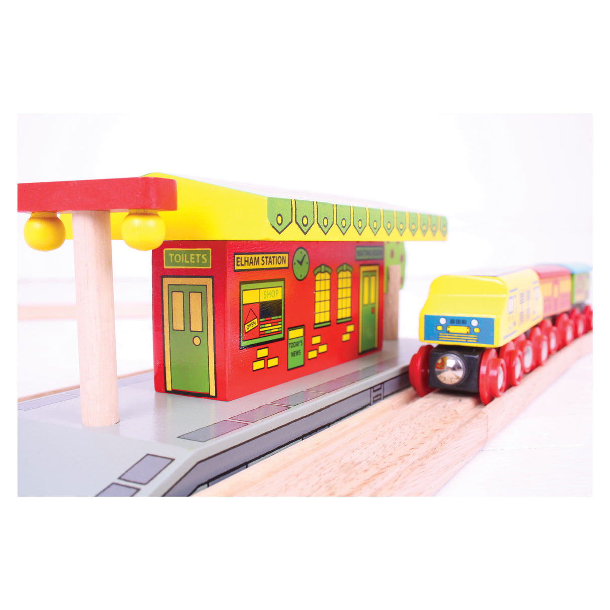 Bigjigs treskinner - Village Station