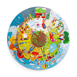 Bigjigs Puzzle 4 saisons autour de 2 + jr